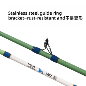 Canna da Pesca Nearshore Leggera Bianca per Piccole Imbarcazioni 110cm in Carbonio Azione Rapida Manico in EVA per Mare Lago Acqua Dolce Vendita all'Ingrosso - Product Image 3