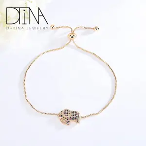 DTINA New extendable bracelet sweet small fresh big stupid like gem bracelet