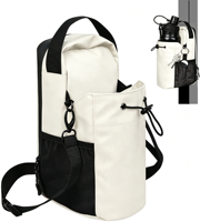 Sac de sport magnétique professionnel, bandoulière réglable, léger, durable, sac bandoulière imperméable blanc