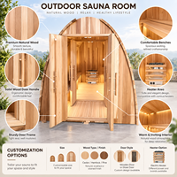 Salle de sauna personnalisable OEM avec dimensions sur mesure pour hôtels, spas commerciaux et centres de bien-être – Large application