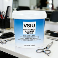 Produits de coloration capillaire VSIU OEM sans ammoniaque, à base d'huile d'argan, poudre décolorante permanente sans poussière pour tous types de cheveux
