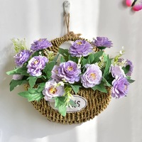 Panier suspendu en macramé moderne Offre Spéciale pour anniversaire et Diwali-Couleur et taille personnalisables Décoration de la maison