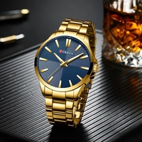 Jam Tangan Quartz CURREN 8322 Fashion Casual Bisnis Mewah Tahan Air Jam Tangan Pria Original untuk Pria Montre Relojes Homme