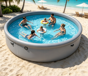 Piscina Inflable Portátil Vanace para Jardín, Patio Trasero, Uso Familiar en Verano - Product Image 1