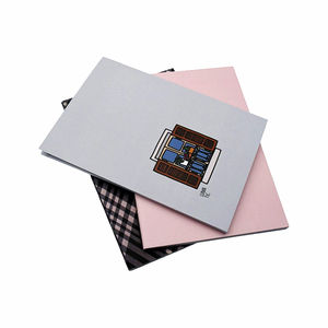 Cahiers d'exercices à reliure à cheval pour l'école et le bureau, avec couverture et format personnalisés pour l'écriture personnelle - Product Image 3