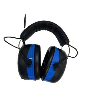 डिजिटल डिस्प्ले ब्लूटूथ शोर रद्द करने वाले हेडफ़ोन fm/dab रेडियो लॉन जो सुनवाई सुरक्षा साउंडप्रूफ इयरमफ - Product Image 1