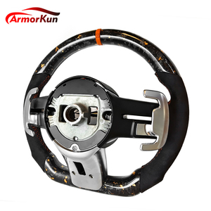 Volant personnalisé AMG en fibre de carbone forgée avec poignées en Alcantara, compatible avec tous les modèles <span class=keywords><strong>Mercedes</strong></span>-<span class=keywords><strong>Benz</strong></span> - Product Image 5