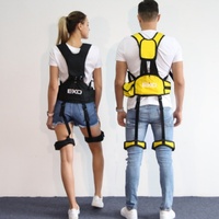 Exosquelette à taille élastique pour la protection de la colonne vertébrale, la prévention des tensions lombaires et la correction de la posture – Équipement auxiliaire