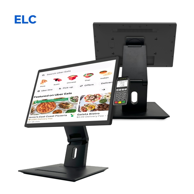 21.5Inch Desktop Digital Signage Kitchen Screen Android11 Tablet PC Touch Screen Restaurant POS System Kiosk Graphics Animation