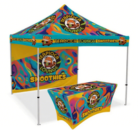 Tentes de stand portables en aluminium pour les fêtes ensoleillées Tentes de camping étanches pour les événements en plein air Tentes d'impression bon marché pour les salons commerciaux à vendre en ligne