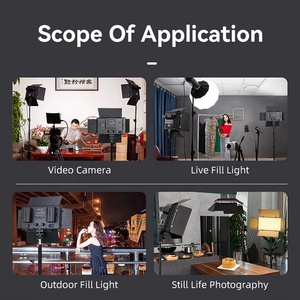 LED600 LED800 40W/50W Photo Film Shooting Studio LED Flat Panel Light Live Stream Video Recording Photography Panel Lamp <span class=keywords><strong>Tiktok</strong></span> - Product Image 3