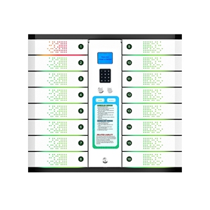 Venta Caliente 2025: Casilleros Inteligentes Automáticos de Autoservicio para Entrega de Paquetes del Último Kilómetro con Carga de Teléfono, Metálicos, Blanco/Negro, 16 Compartimentos - Product Image 5