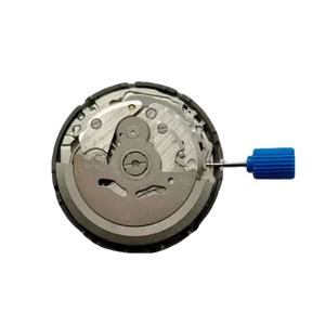 Montre mécanique automatique avec mouvement NH34A, importée de Seiko, calendrier noir à quatre aiguilles avec GMT, matériau en laiton - Product Image 5