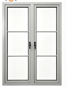 <span class=keywords><strong>Ventanas</strong></span> Abatibles de Aluminio con Rotura de Puente Térmico NFRC, Doble <span class=keywords><strong>Aislamiento</strong></span> con Argón, Vidrio Transparente con Bajo Contenido de Hierro, Excelente Iluminación Natural para Viviendas - Product Image 1