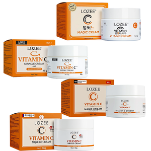 Krim Wajah pemutih Korea, krim wajah Vitamin C, Pelembab, bebas nutrisi, asam Hyaluronic, Krim nutrisi, krim wajah untuk noda hitam - Product Image 1