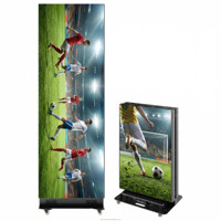 Écran LED publicitaire numérique LCD pliable P1.86 P2 P2.5 640*1920, panneau LED pour ascenseur, intérieur/extérieur, directement de l'usine