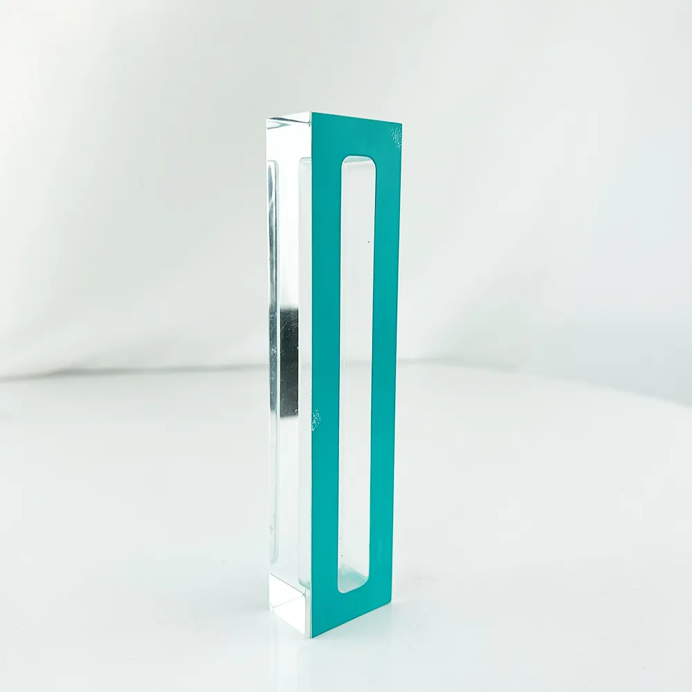 Lucite hộp trang trí nội thất Acrylic mezuzah chủ không thấm nước treo tường luicte CuộN hiển thị chủ