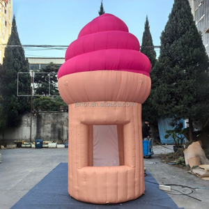 Décoration publicitaire extérieure pour un stand de vente de glaces <span class=keywords><strong>gonflable</strong></span>, y compris <span class=keywords><strong>une</strong></span> <span class=keywords><strong>tente</strong></span> <span class=keywords><strong>gonflable</strong></span>. - Product Image 1