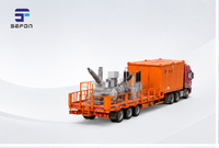 Poste de transformateur temporaire à déploiement rapide 110kV 132kV, préinstallé sur skid, 50Hz 60Hz, mobile et monté sur véhicule