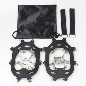 Crampons antidérapants à 19/23 dents pour chaussures, chaînes à crampons pour l'escalade, l'alpinisme, la randonnée, la pêche sur glace en hiver - Product Image 5