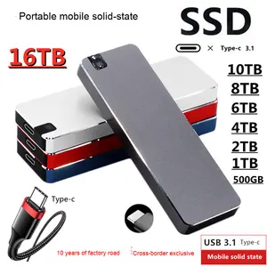 1.5TB Mobile Solid State Drive 8T 2T Hard Drive Eksternal Internal Mobile 1T Upgrade untuk Laptop 800GB - Product Image 3
