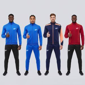 Ensemble de survêtement de football professionnel en gros pour PSG et Barcelone – Veste d'hiver en polyester inspirée des tenues de football allemandes - Product Image 2