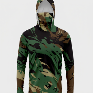 Ropa de Protección Solar Personalizada UPF50, Camisa de Protección Solar para Hombre y Mujer, Camisa de Pesca de Camuflaje de Alto Rendimiento - Product Image 1