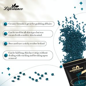 เครื่องทำความร้อนแว็กซ์แข็ง Lifestance 500 ซีซี, เครื่องอุ่นแว็กซ์กำจัดขนแบบธรรมชาติ เหมาะสำหรับการแว็กซ์บราซิลเลียนแบบไม่เจ็บปวดที่ร้านเสริมสวย สำหรับมือ เท้า และทั่วร่างกาย - Product Image 4