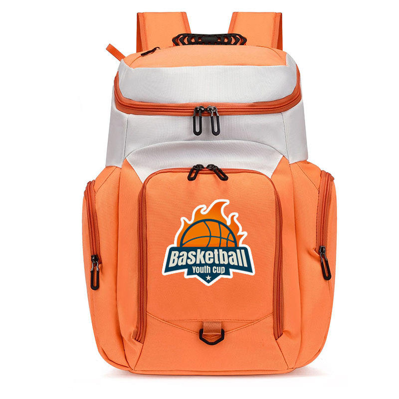 Orange/gray-basketball printing