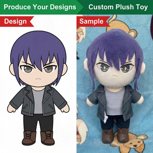 Muñecos de Peluche Personalizados, MOQ Bajo, Personajes de Anime Altamente Detallados, Muñeca de Niña, Mini Oso de Peluche, Imanes, Fabricante de Peluches Personalizados - Product Image 1