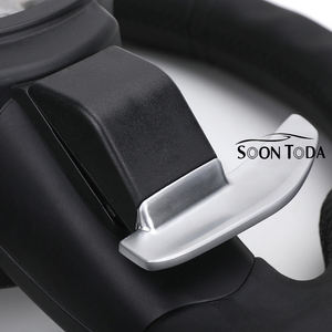 Volant classique entièrement en cuir pour <span class=keywords><strong>BMW</strong></span> F10 F11 F20 F21 F23 F30 F31 F32 F33 F36 F01 F06 F07 M3 M4 M5 X1 F48 X3 F25 X4 - Product Image 4