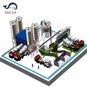 SDCAD Integrated Cement Silo Advanced Automated Production Line Kalibrierung der neuen Beton mischa nlage - Product Image 4