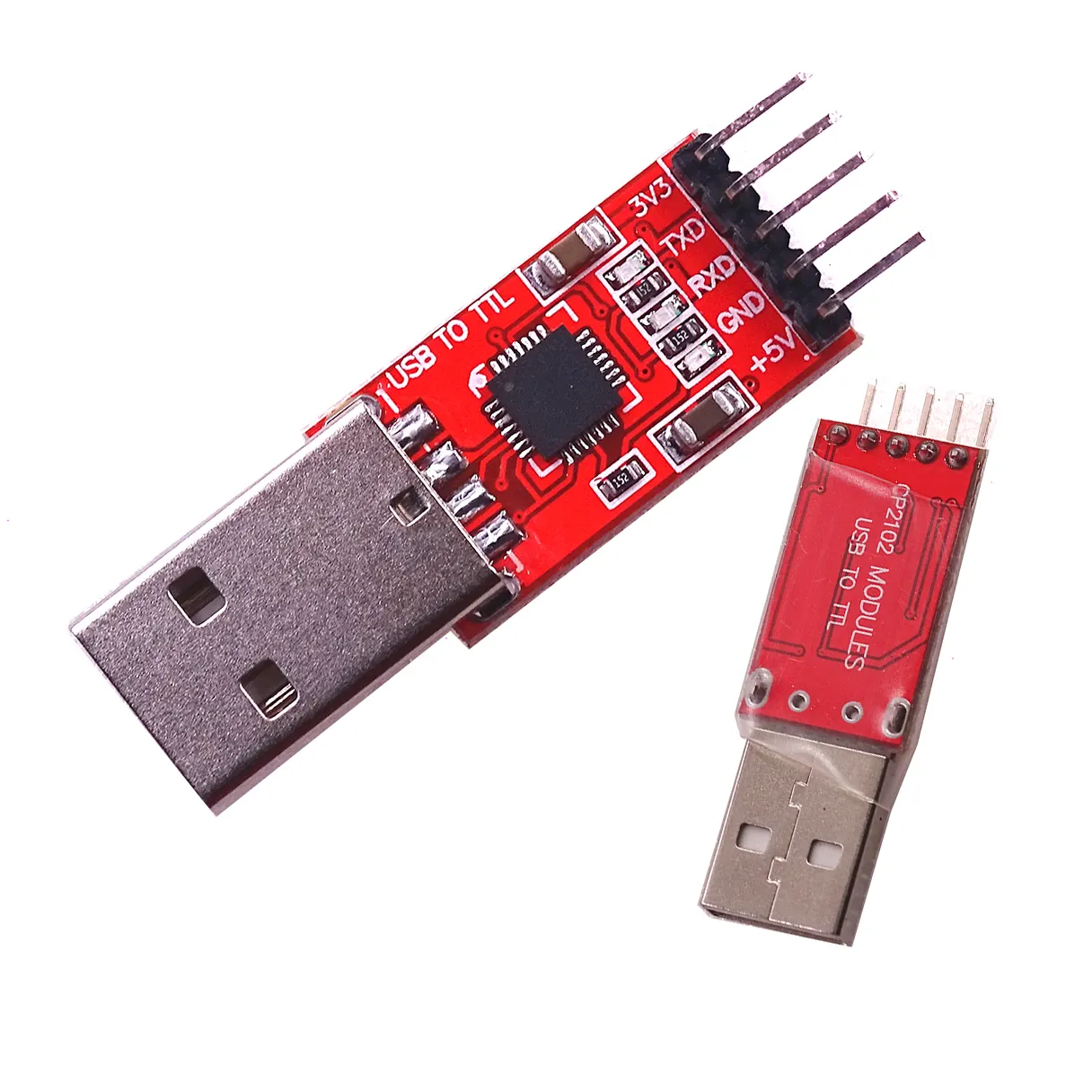 CP2102 모듈 USB TTL 직렬 UART STC 다운로드 케이블 PL2303 슈퍼 브러시 라인 업그레이드 레드