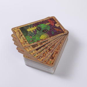 Impresión personalizada directa de fábrica <span class=keywords><strong>Tarot</strong></span> de Marsella Oracle Cards Material de papel Premium para uso familiar - Product Image 4
