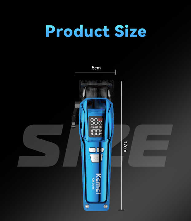 KEMEI KM-2796 Professional Cordless Hair Clippers - Rechargeable