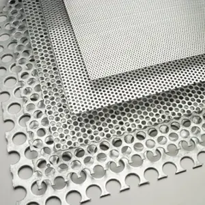 Preiswerter Stahl-Aluminium-Kupfer-Pforteblech für Fassade Treppengeländer Lautsprecher-Kühlerabdeckungen