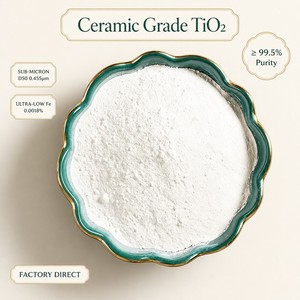 BioTio TiO2 para PTC, <span class=keywords><strong>Polvo</strong></span> de Dióxido de Titanio Cerámico, Grado Electrónico 99.5%, Submicrónico, para Elementos de Calentamiento de Condensadores Cerámicos - Product Image 2