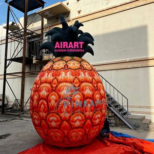Boutique de fruits <span class=keywords><strong>frais</strong></span> Publicité extérieure Gonflables décoratifs Ananas gonflable géant Blow Up Ananas Ballon gonflable - Product Image 3