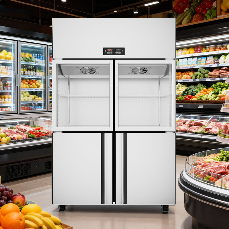 Commercial Direct Cooling Display Fridge High