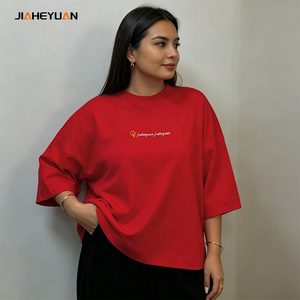 Wholesale Custom Logo High Quality 100% Cotton Crew Neck Low Price Oversized T-<strong>shirt</strong> <strong>Womens</strong> Casual Designer <strong>Shirts</strong> <strong>for</strong> <strong>Women</strong> - Product Image 1