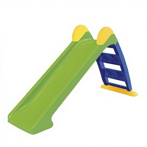 Glissade de jardin en plastique Dolu Premier, bleu et vert moyen, pliable, pour l'intérieur et l'extérieur, pour les tout-petits de moins de 100 kg - Product Image 2