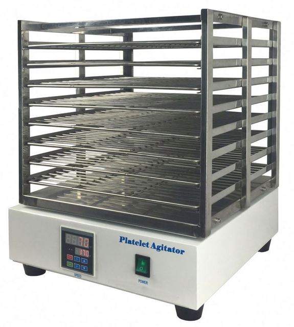 Blood Bag Mixer Platelet Agitator Thermostatic Laboratory Device with Incubator