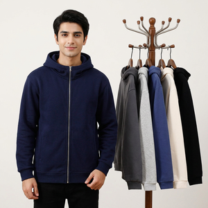 Sudadera con Capucha de Alta Calidad, 100% Algodón, Transpirable, de Secado Rápido, con Cierre de Cremallera, Forro Polar de 400g, Peso Pesado, Personalizable, Suministro de Fábrica - Product Image 1
