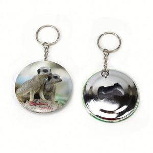 Custom 58Mm Round Square Button Pin Magnet Keychain Tin Badge Magnetic Bottle Opener - Product Image 3