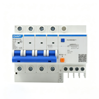 Disjoncteur différentiel CHINT de haute qualité CHNT RCBO NXBLE-32/3N C25A 30mA 2P 3P+N 4P 16A 20A 32A 6kA pour protection contre les courants résiduels