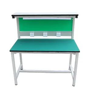 Factory customs price Antistatic Desk Assembly Anti-static Light Duty Aluminum Workbench