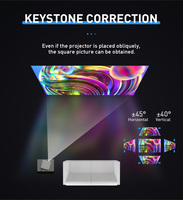 Projecteur DLP Salange P15 mise au point électrique 5G WIFI projecteur intelligent 4K Support LED Pico 2G 16G 3D Android Mini projecteur vidéo