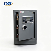 Caja Fuerte Ignífuga JYB con Teclado Digital Electrónico, Doble Cerradura, Caja de Seguridad de Acero para Joyas, Dinero en Efectivo, Hogar y Oficina