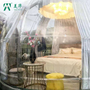 Meihua Transparent Dome <b>Tent</b> 3.3m Aluminum Alloy <b>Frame</b> UV Resistant Wedding Party Use - Product Image 3