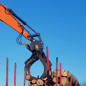 XUVOL - Garra Hidráulica Giratoria para Troncos, Certificación CE, Accesorio Personalizado para Excavadora OEM, para Proyectos de Manipulación de Madera Forestal a Gran Escala - Product Image 5